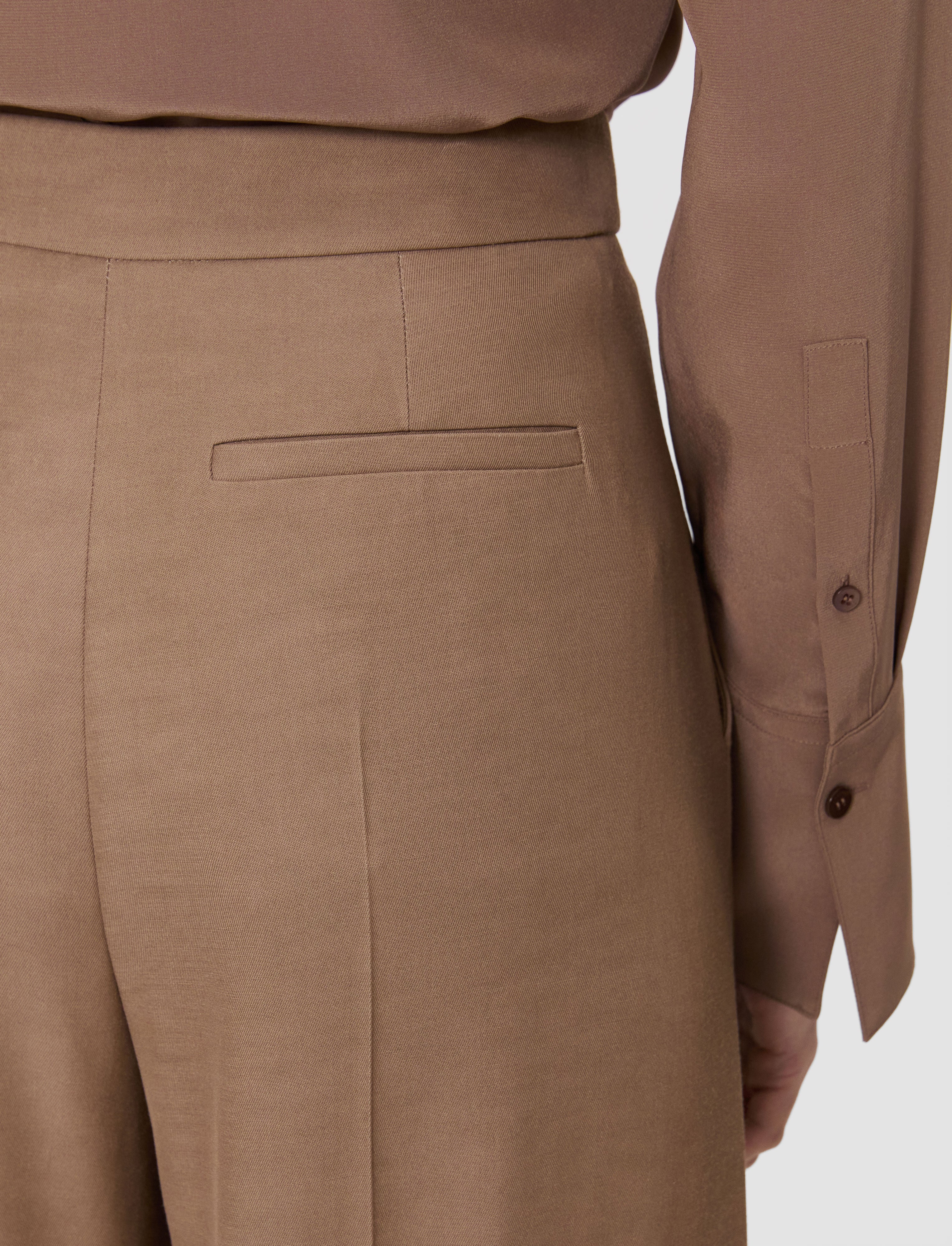 brown-haxley-cady-twill-trousers-JOSEPH