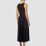 Hayes Pleated Woven Skirt
