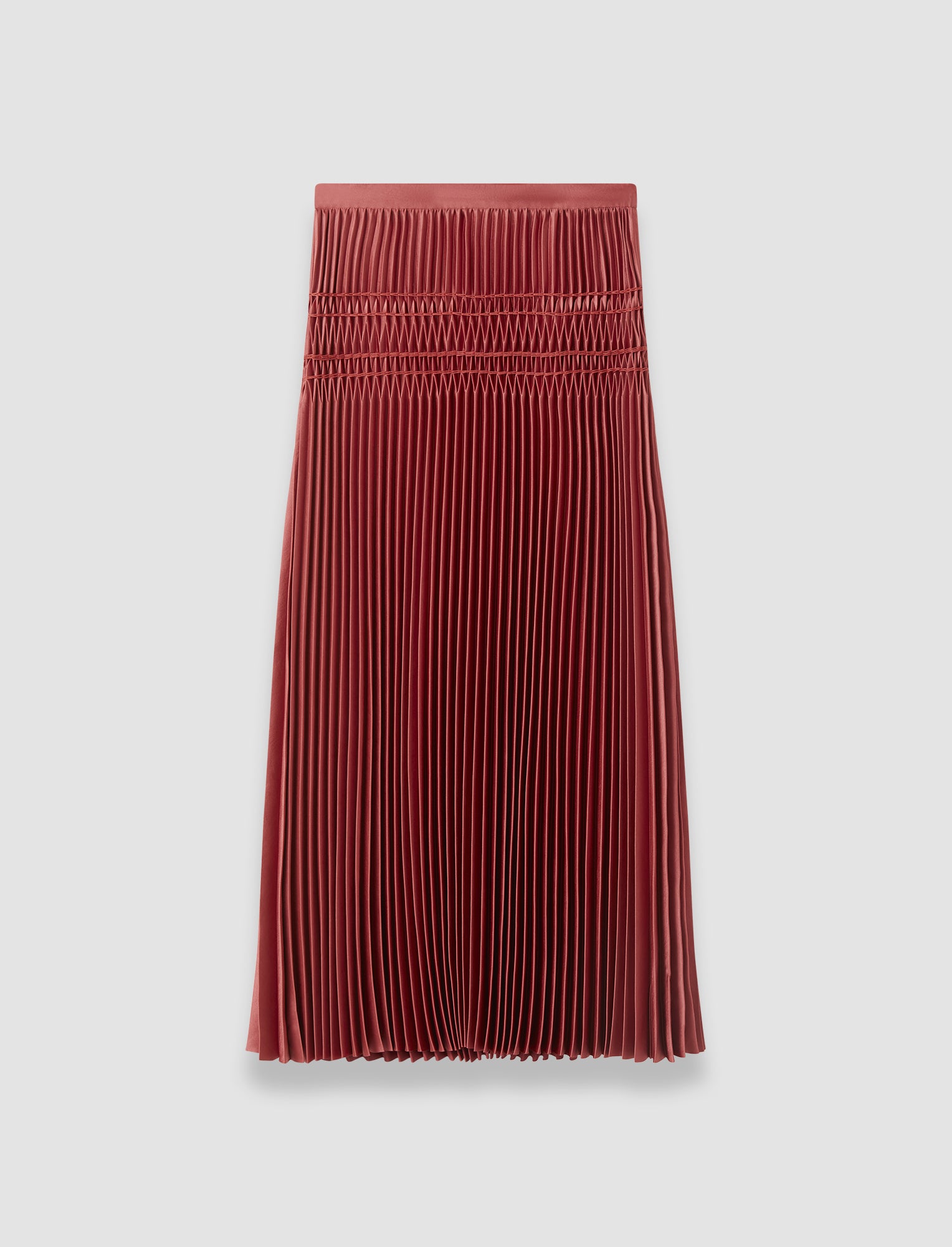 pink-hayes-pleated-woven-skirt-JOSEPH