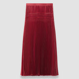Hayes Pleated Woven Skirt