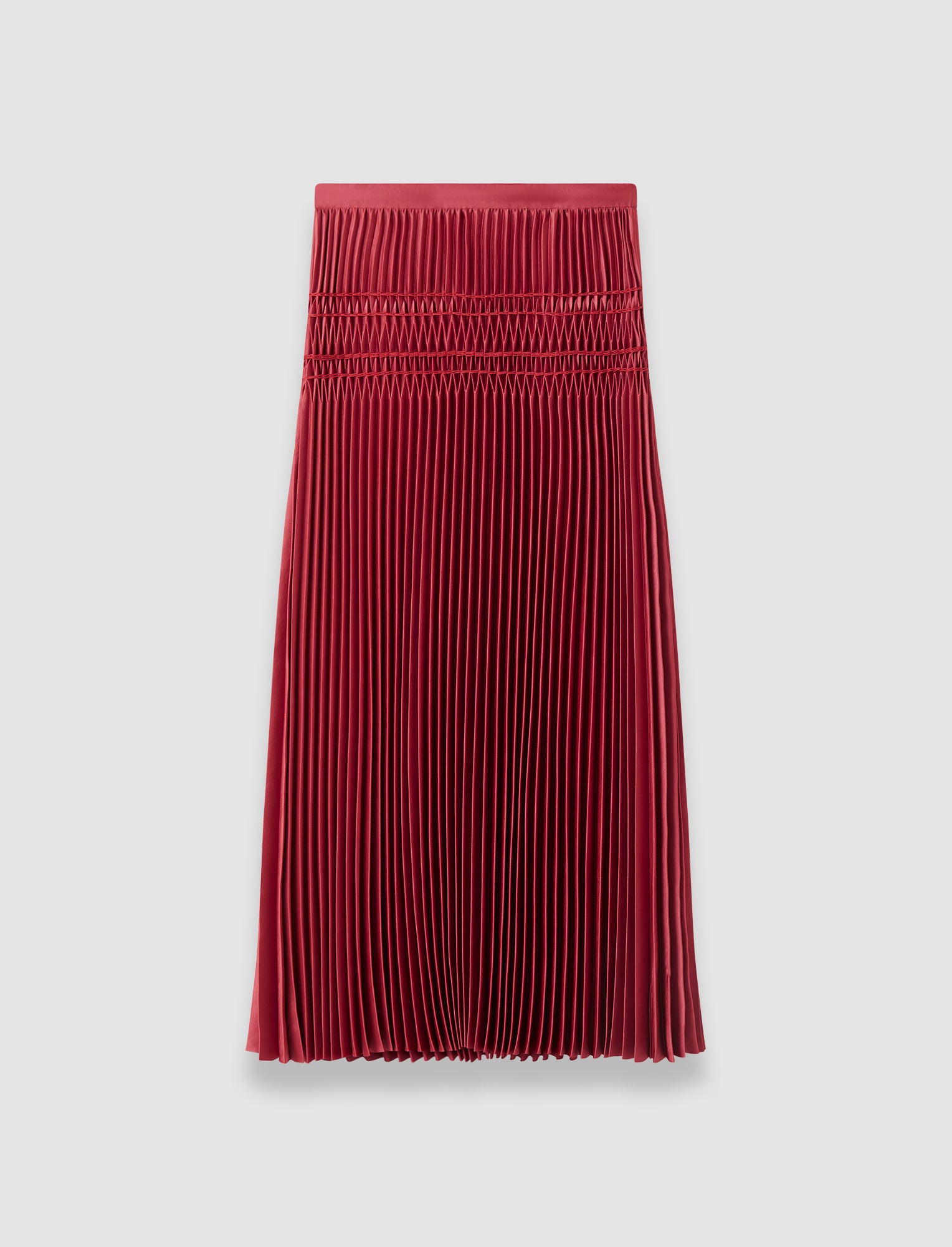 pink-hayes-pleated-woven-skirt-JOSEPH