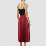 Hayes Pleated Woven Skirt