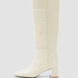 Heeled Knee High Patent Leather Boots