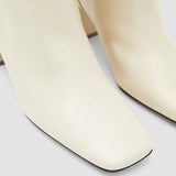 Heeled Knee High Patent Leather Boots