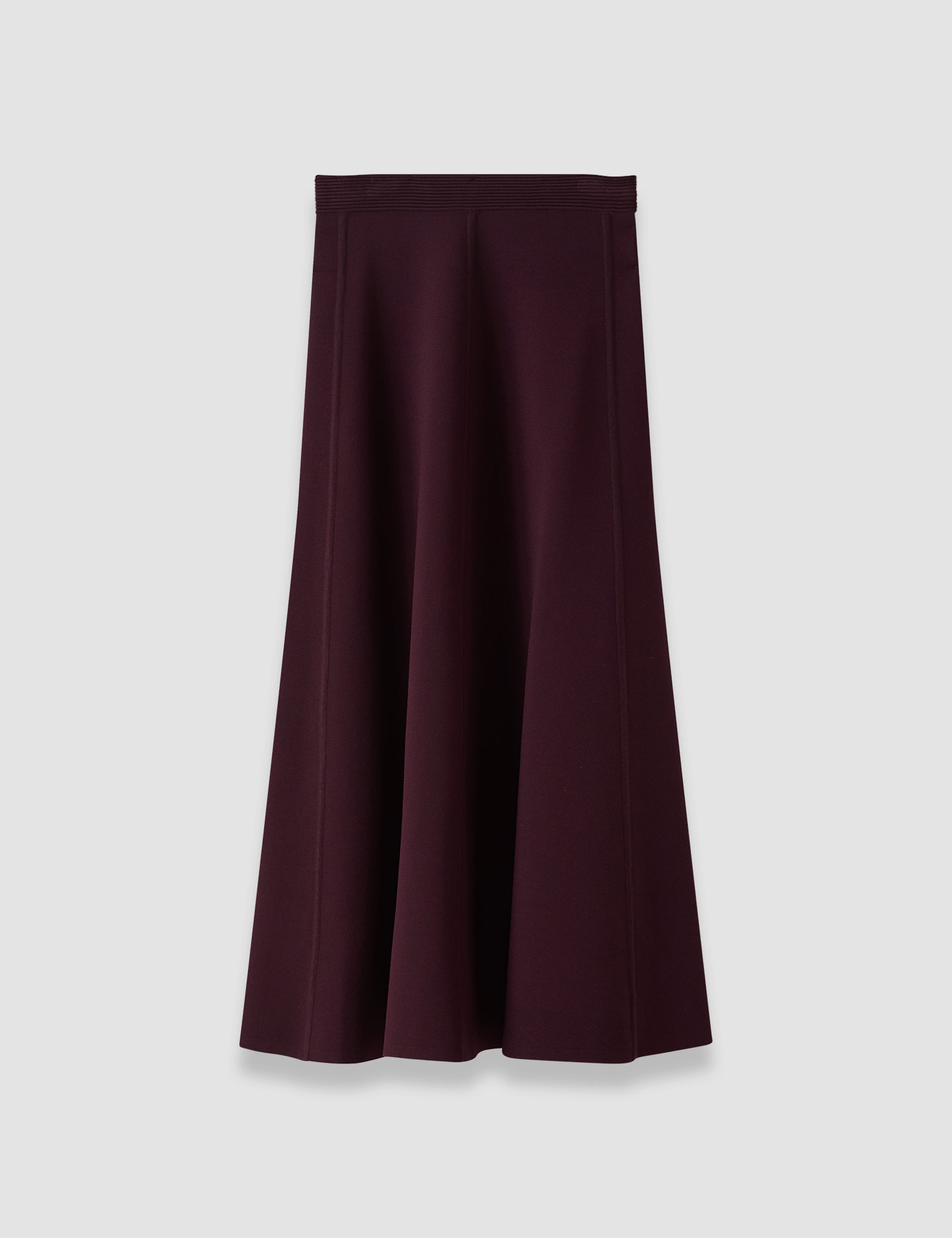 Purple Helius Compact Milano Skirt - Joseph