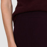 Purple Helius Compact Milano Skirt - Joseph