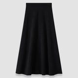 Black Helius Jacquard Milano Skirt - Joseph