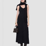 Black Helius Leopard Jacquard Milano Skirt - Joseph