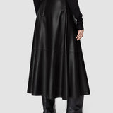 Helius Soft Nappa Leather Skirt