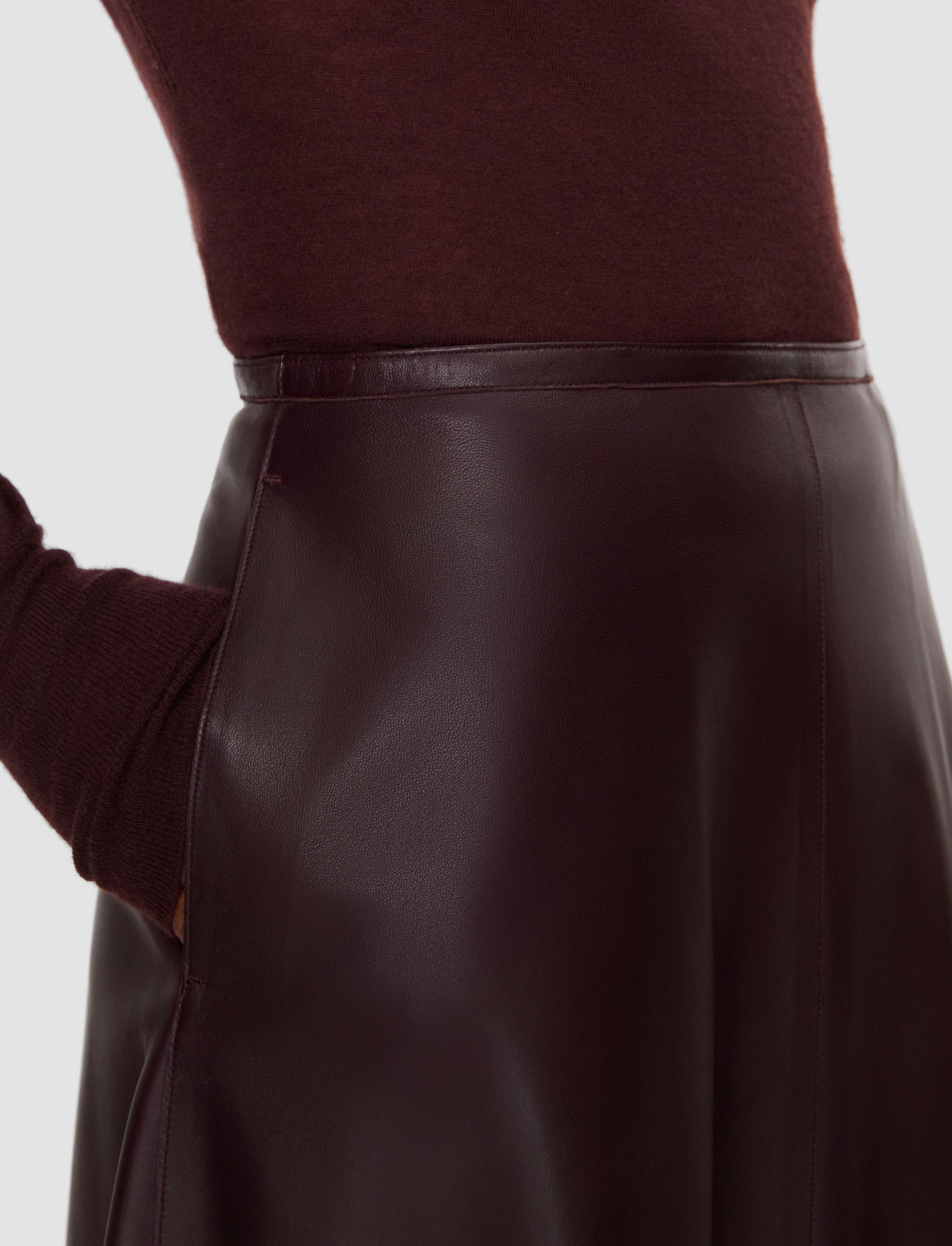 violet-jupe-helius-en-cuir-nappa-souple-JOSEPH