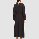 Brown Hills Crepe Dress - Joseph