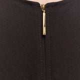 Brown Hills Crepe Dress - Joseph