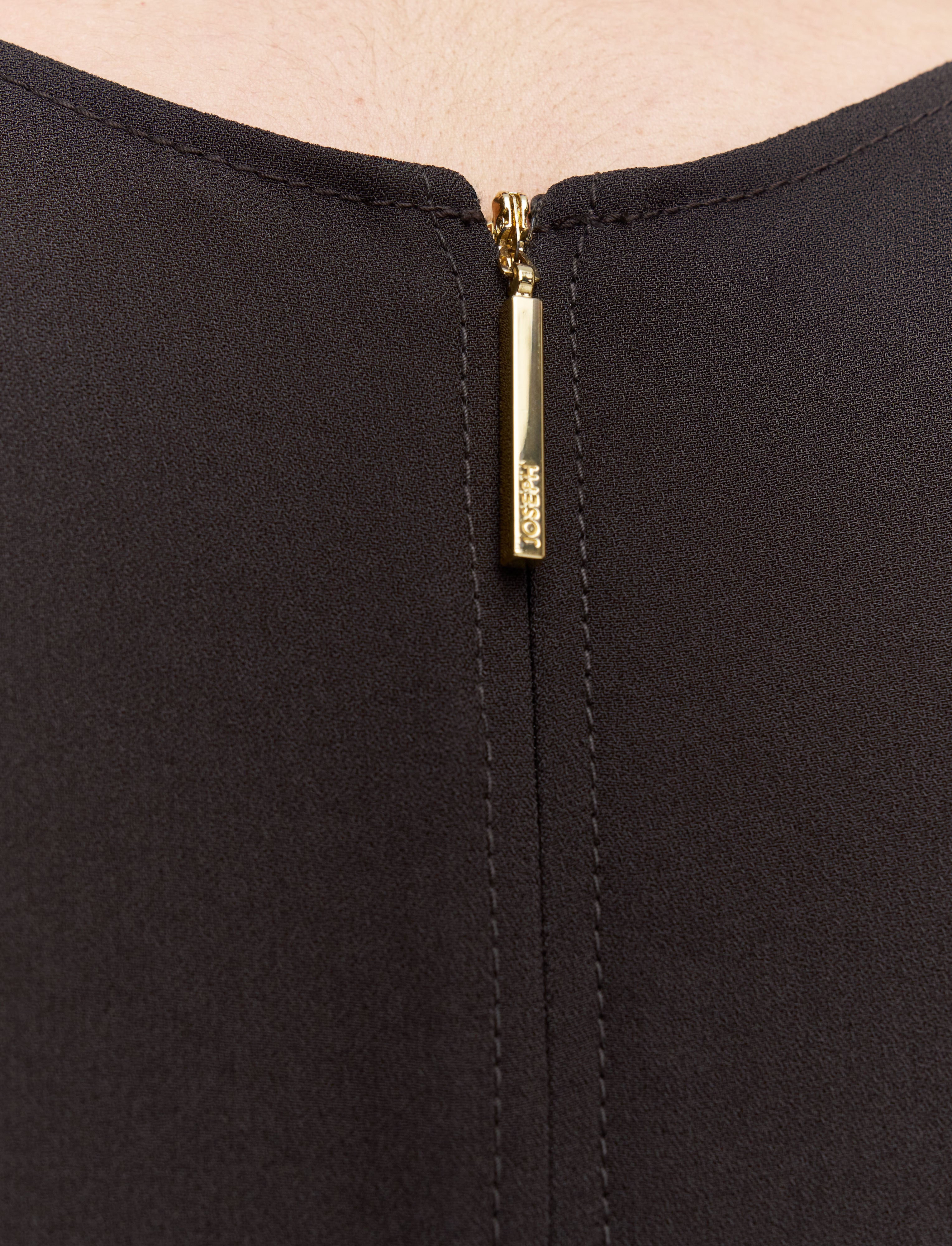 brown-hills-crepe-dress-JOSEPH