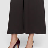 Brown Hills Crepe Dress - Joseph