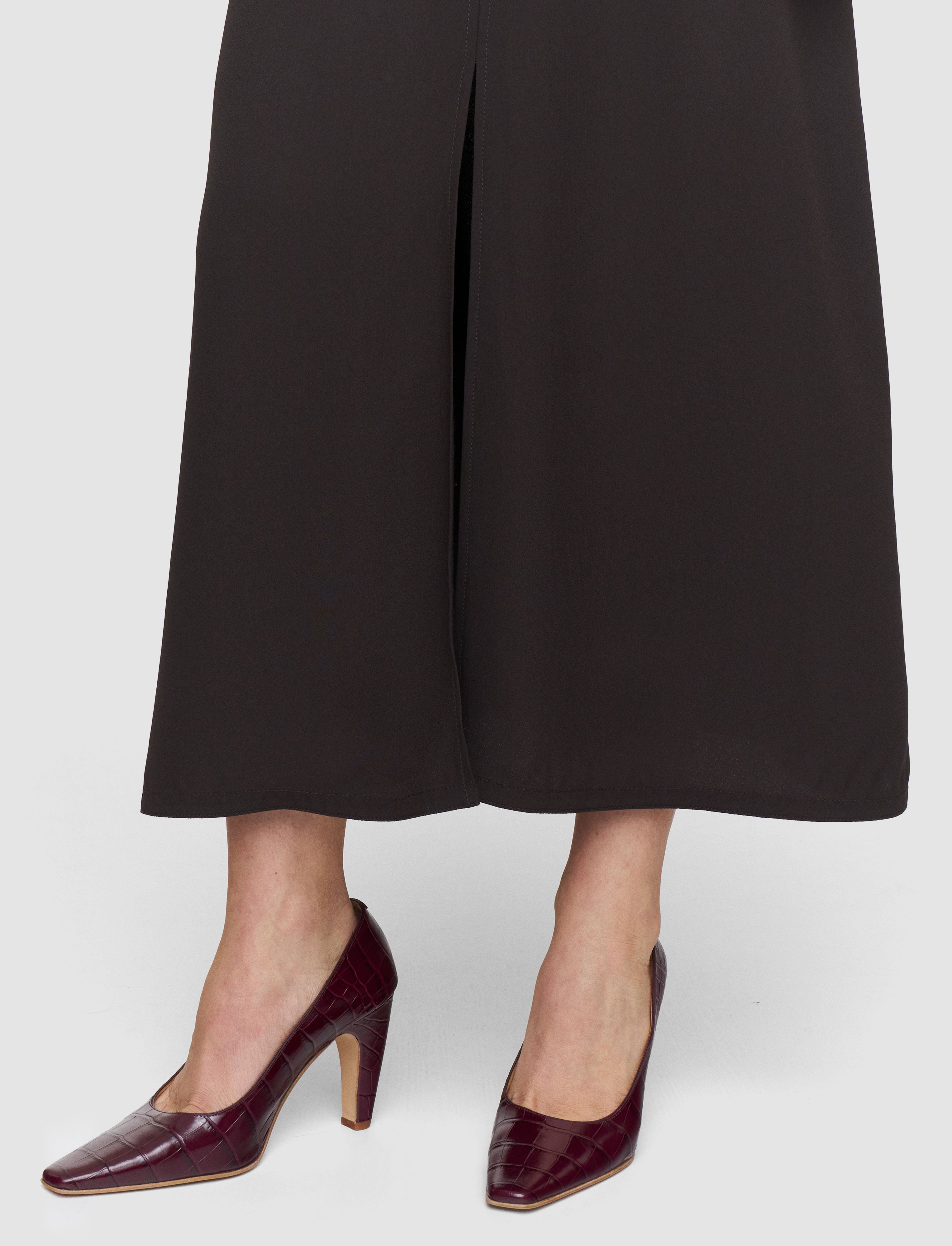 brown-hills-crepe-dress-JOSEPH