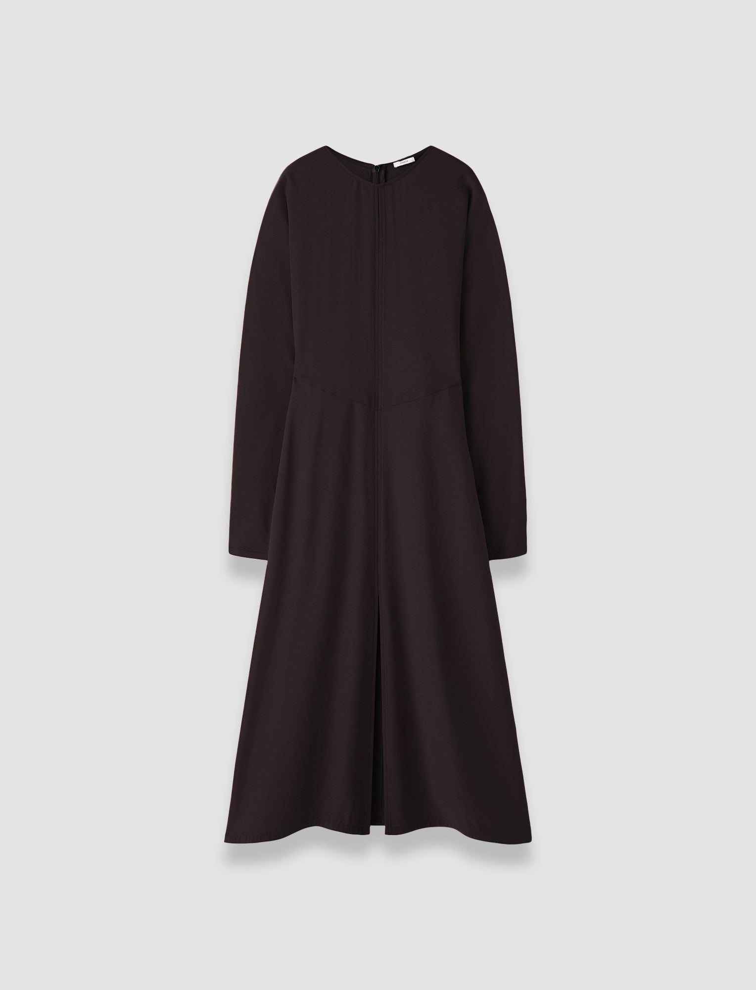 brown-hills-crepe-dress-JOSEPH