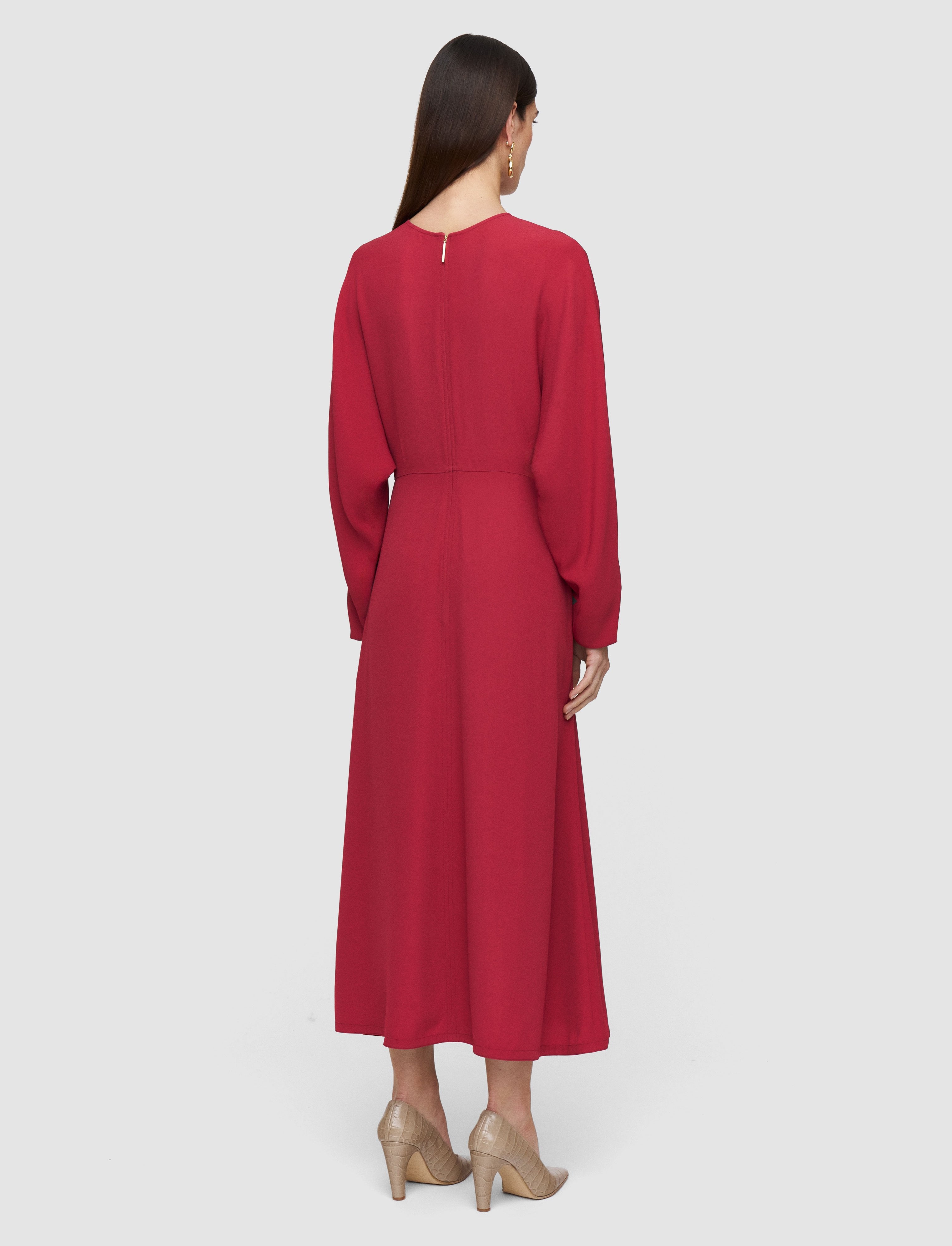 pink-hills-crepe-dress-JOSEPH