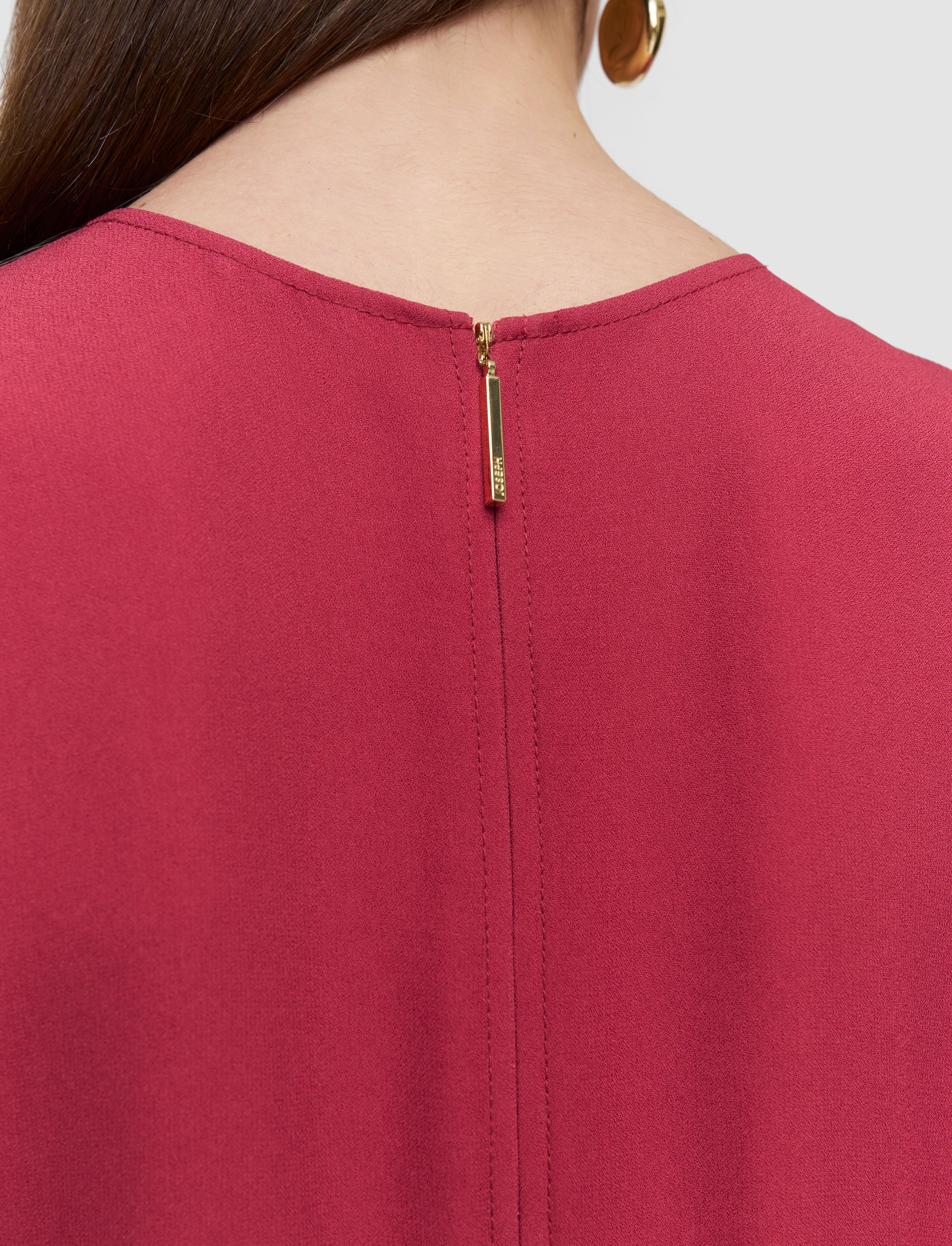 ピンク-hills-crepe-ドレス-JOSEPH