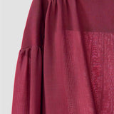 Robe Emma en voile de laine fine