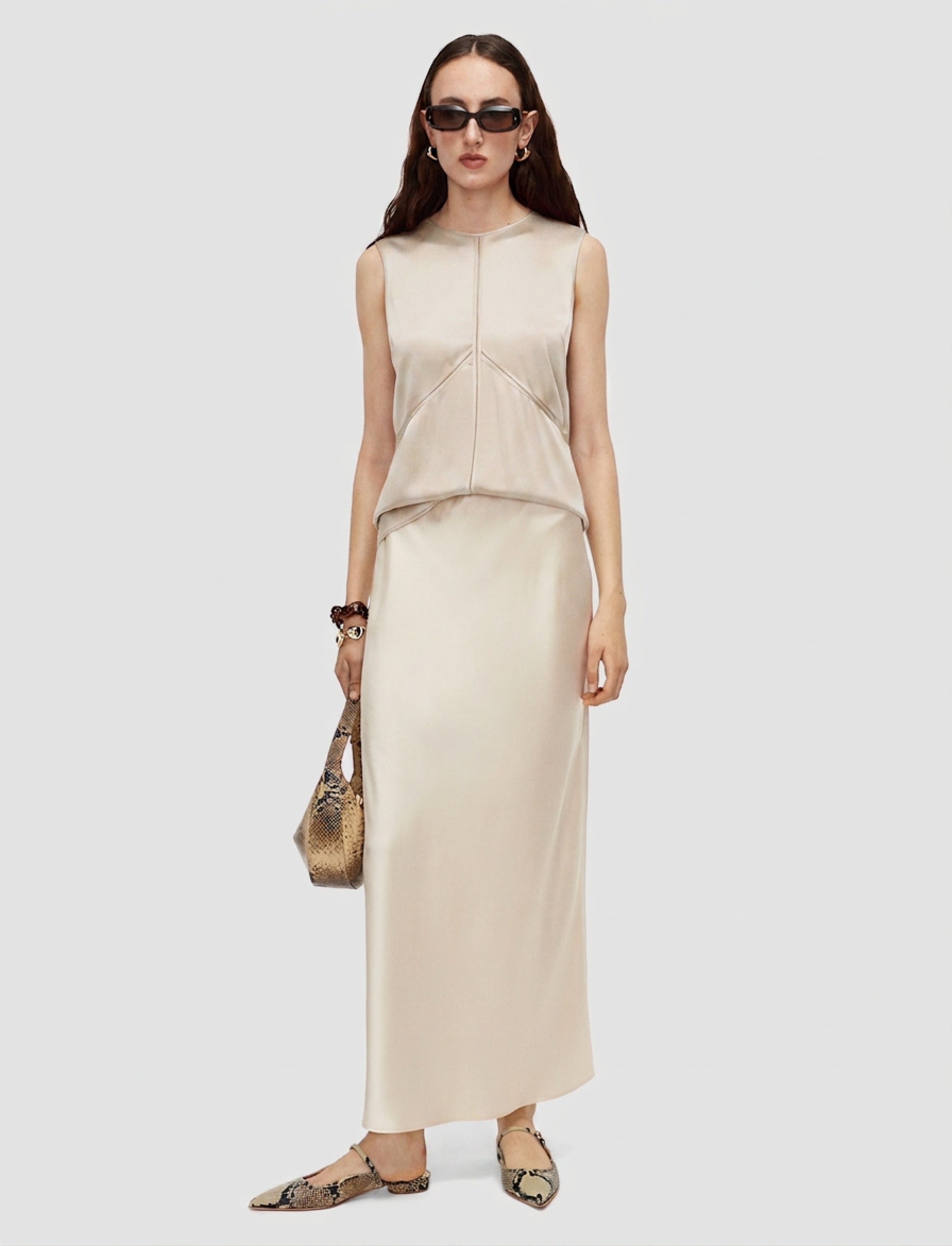 beige-isaak-long-silk-satin-skirt-JOSEPH