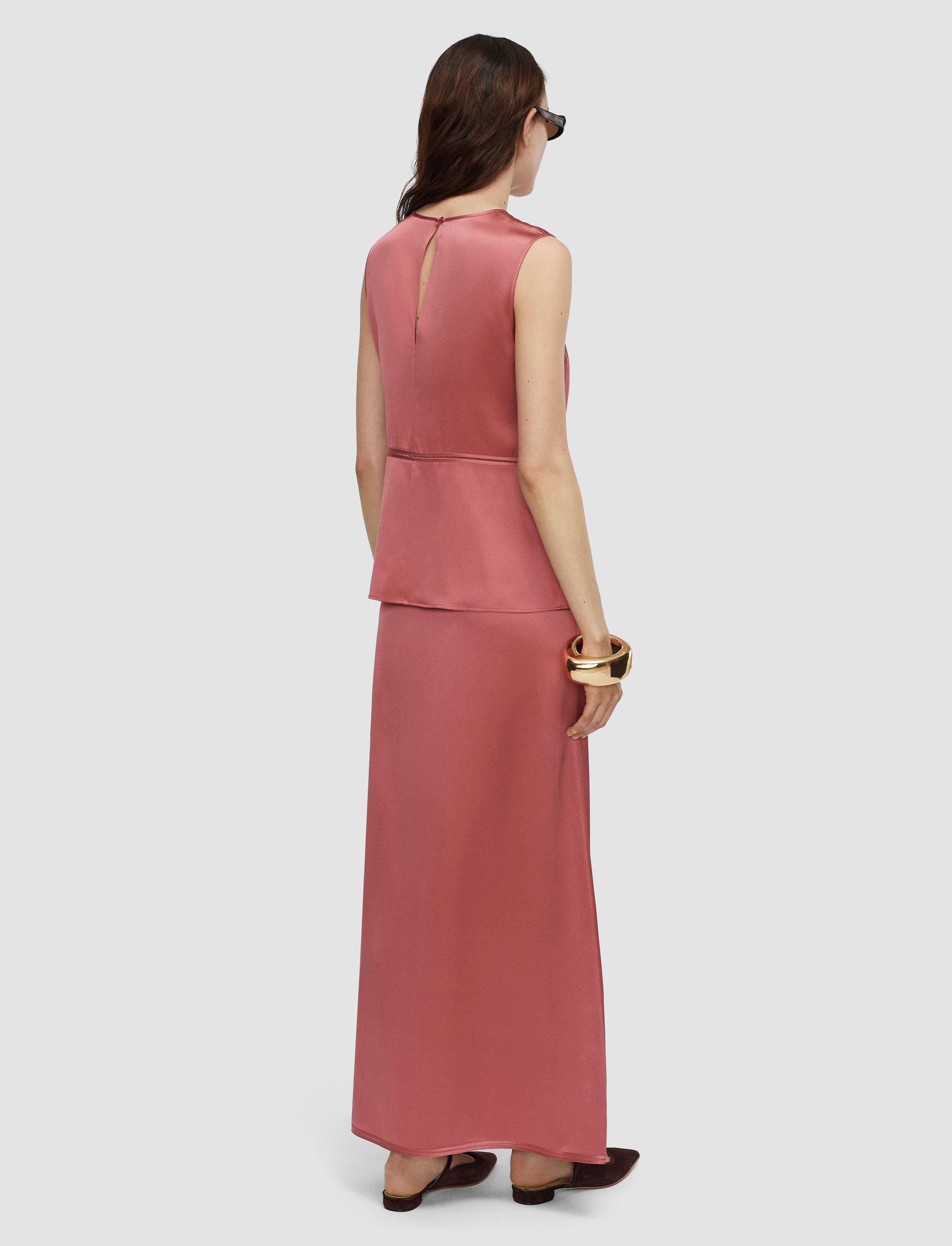 rose-jupe-isaak-long-en-satin-de-soie-JOSEPH