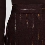 Purple Isotta Slub Wool Trousers - Joseph