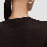 Brown Jana Silk Knit Top - Joseph