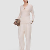 Jardin Silk Cotton Rib Jumper