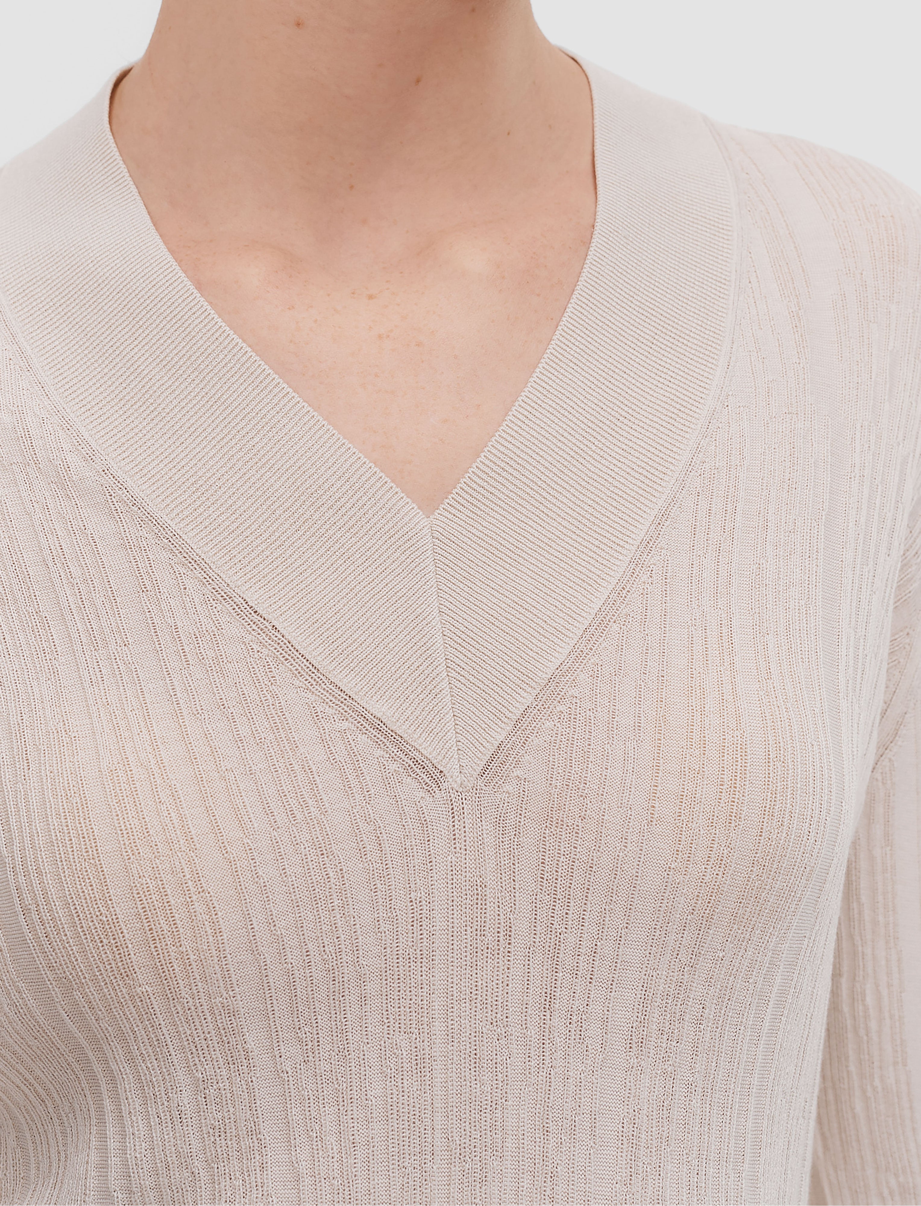 white-jardin-silk-cotton-rib-jumper-JOSEPH