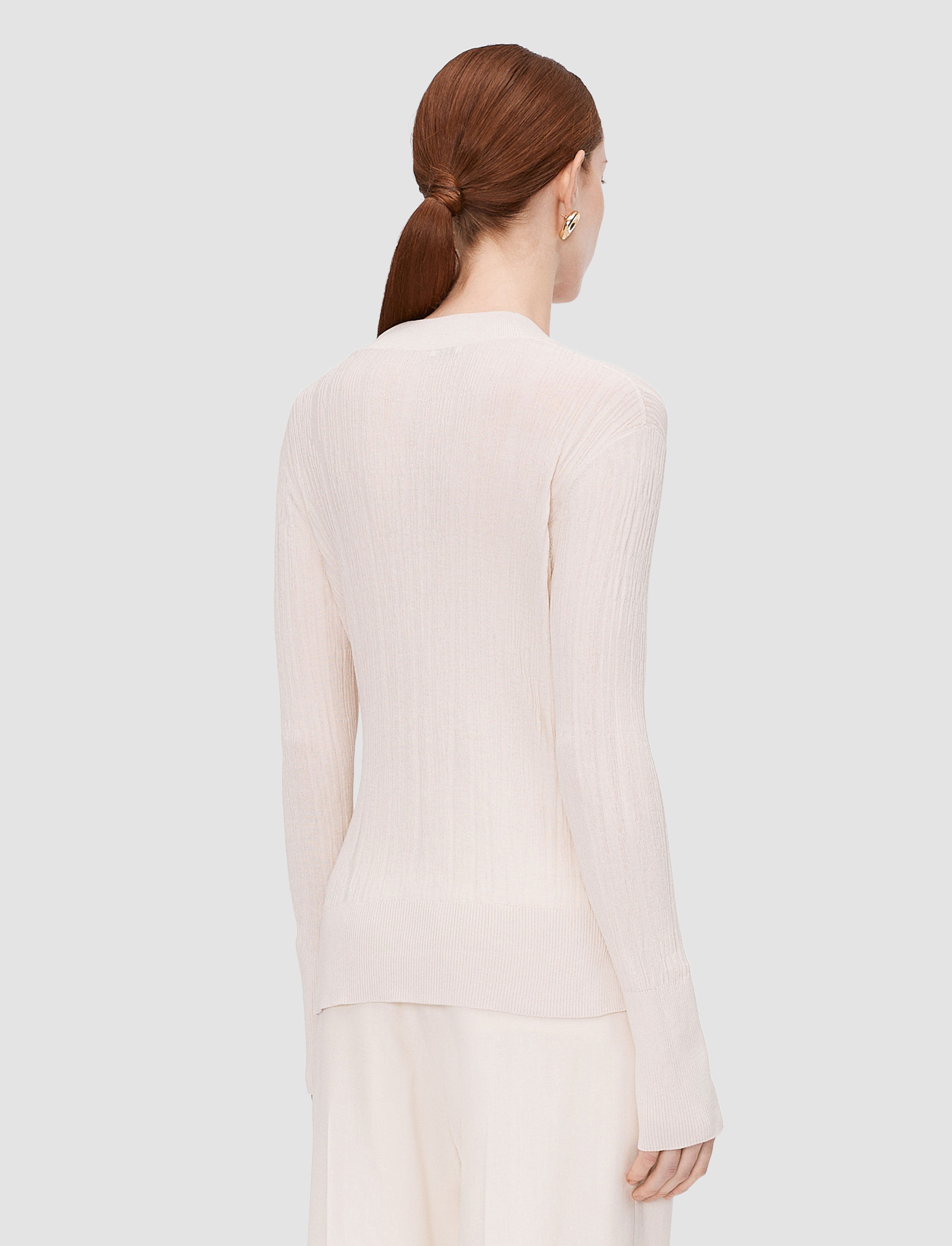 white-jardin-silk-cotton-rib-jumper-JOSEPH