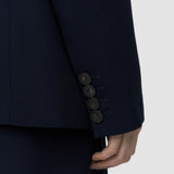 Blue Jerri Textured Wool Jacket - Joseph