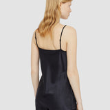 Black Clea Silk Satin Camisole - Joseph