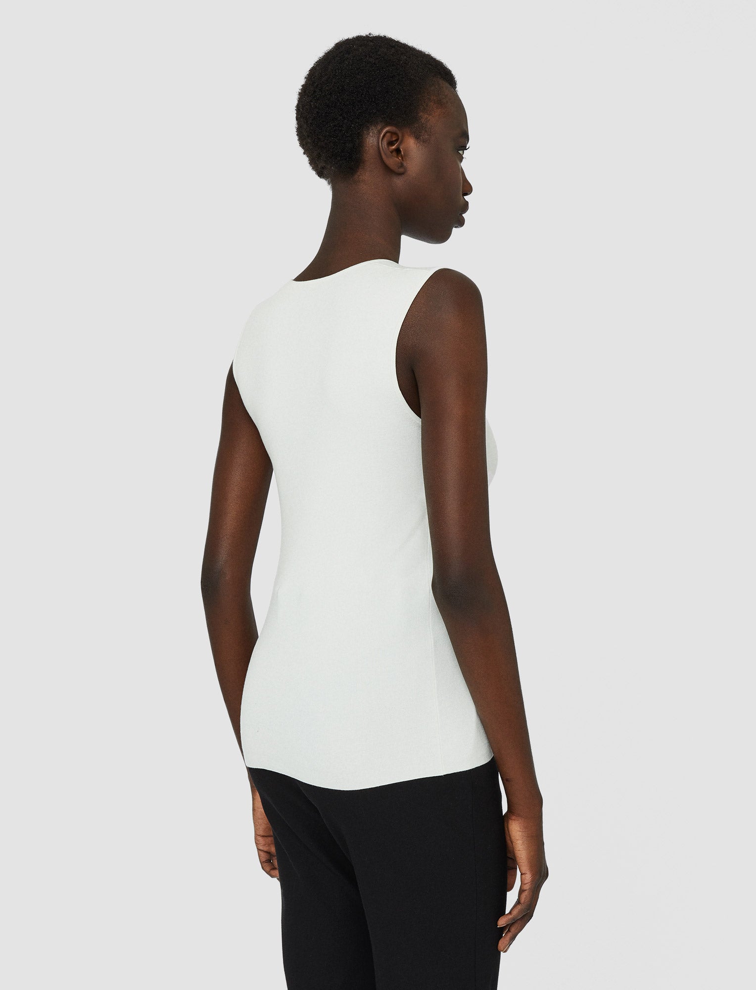 white-silk-stretch-tank-top-JOSEPH