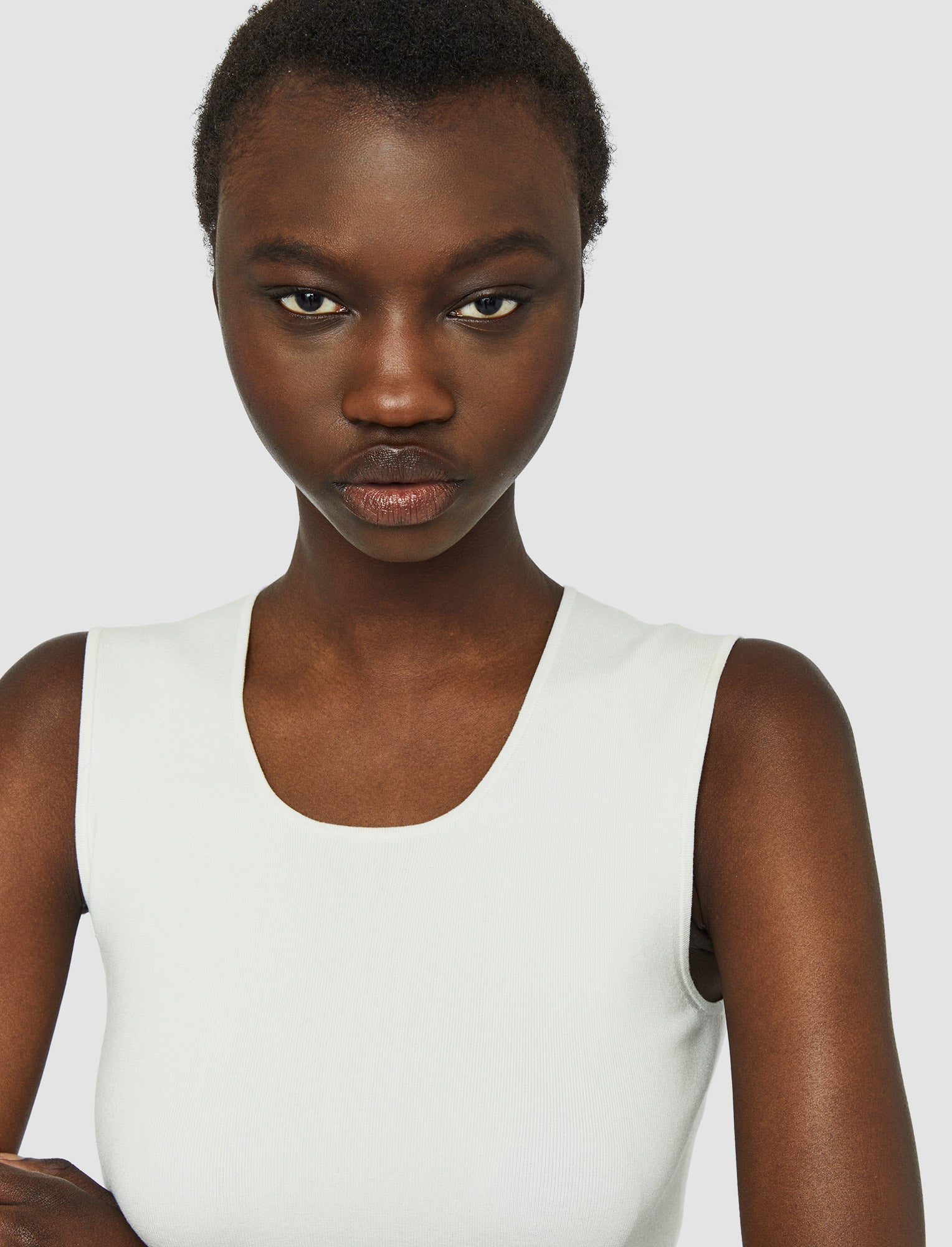 white-silk-stretch-tank-top-JOSEPH