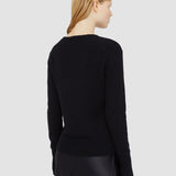 Black Pure Cashmere V Neck Jumper - Joseph