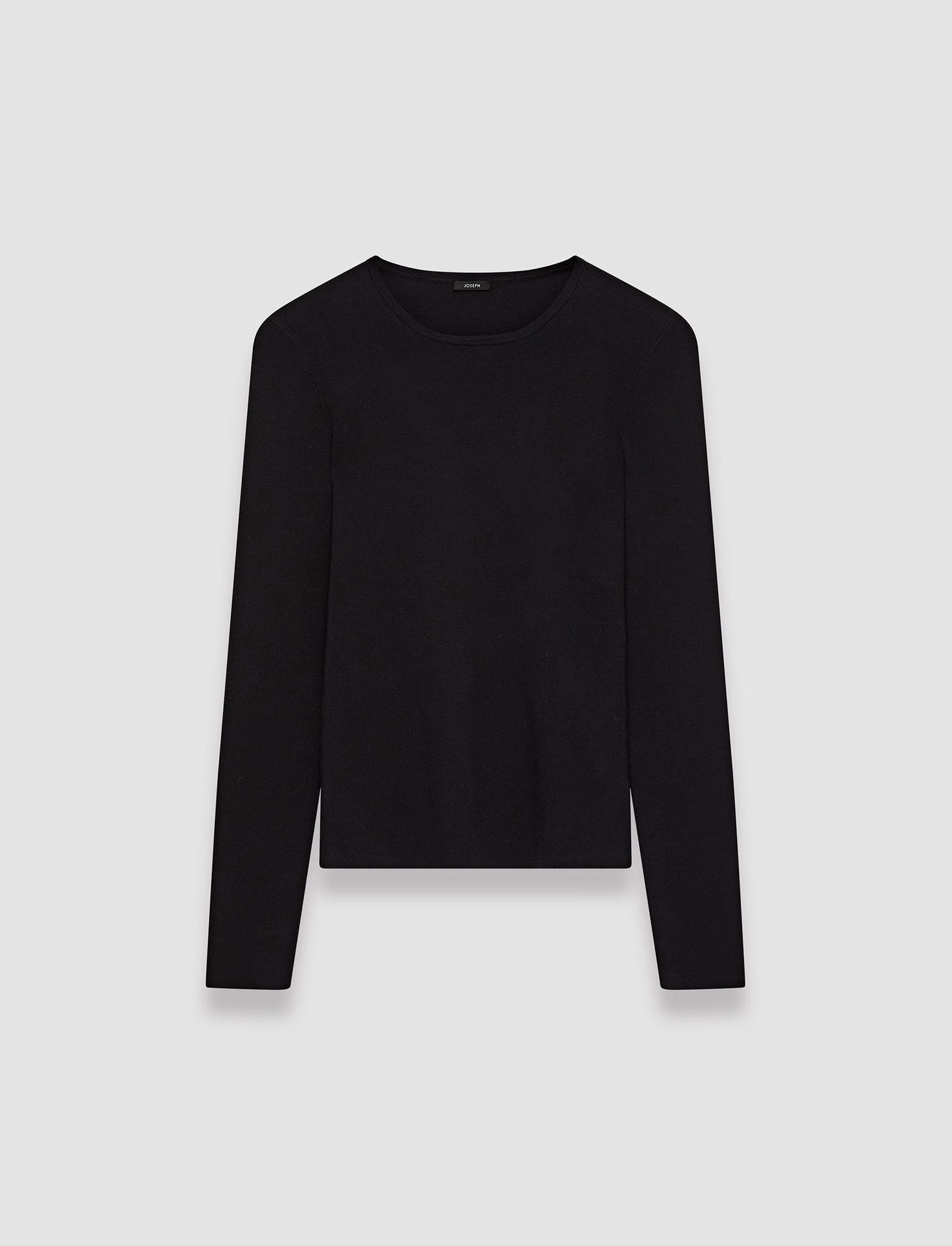 noir-top-en-soie-stretch-JOSEPH