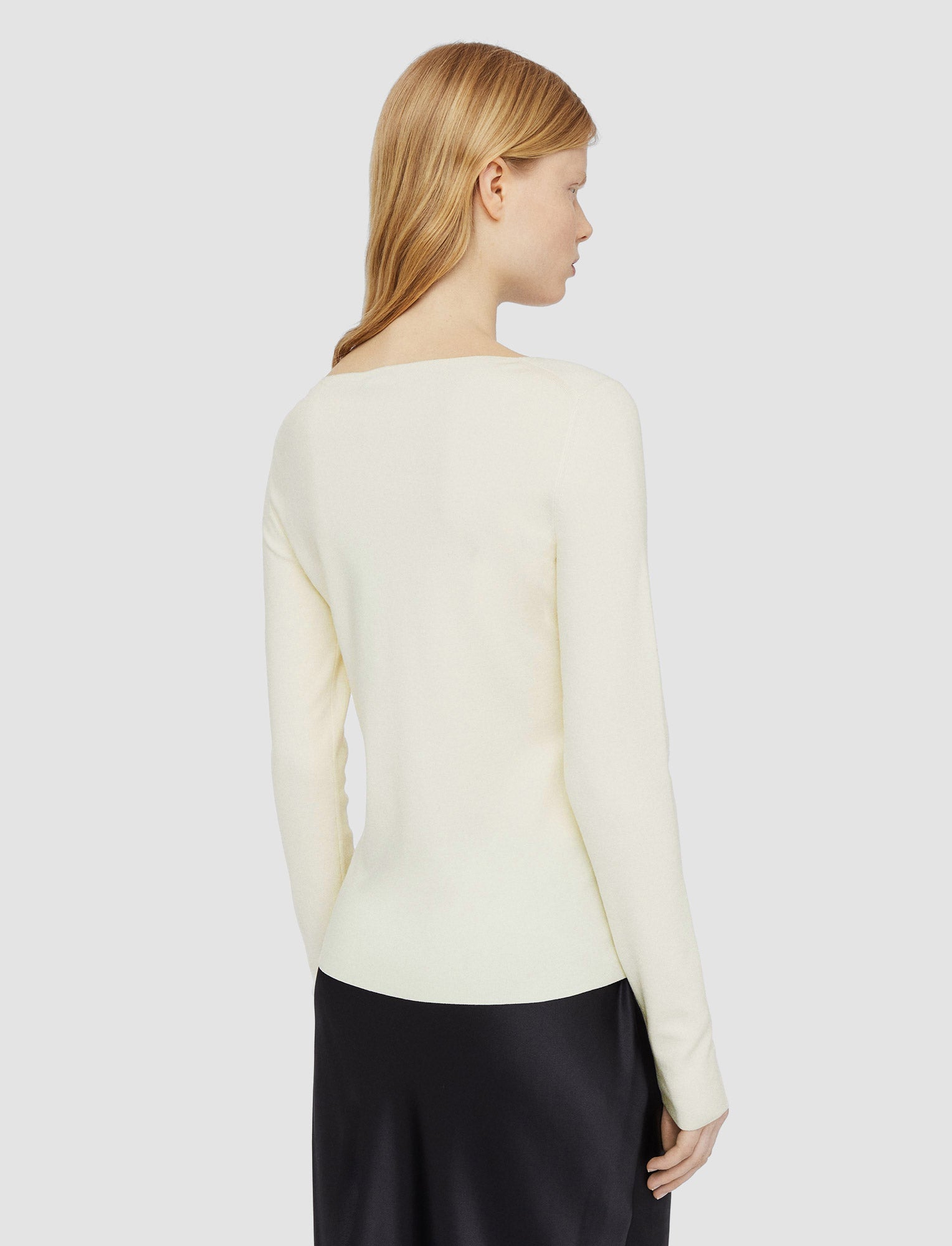 white-silk-stretch-v-neck-top-JOSEPH