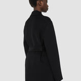 Black Double Face Cashmere Cenda Coat - Joseph