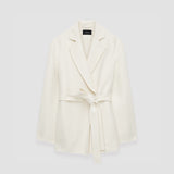 White Double Face Cashmere Cenda Coat - Joseph