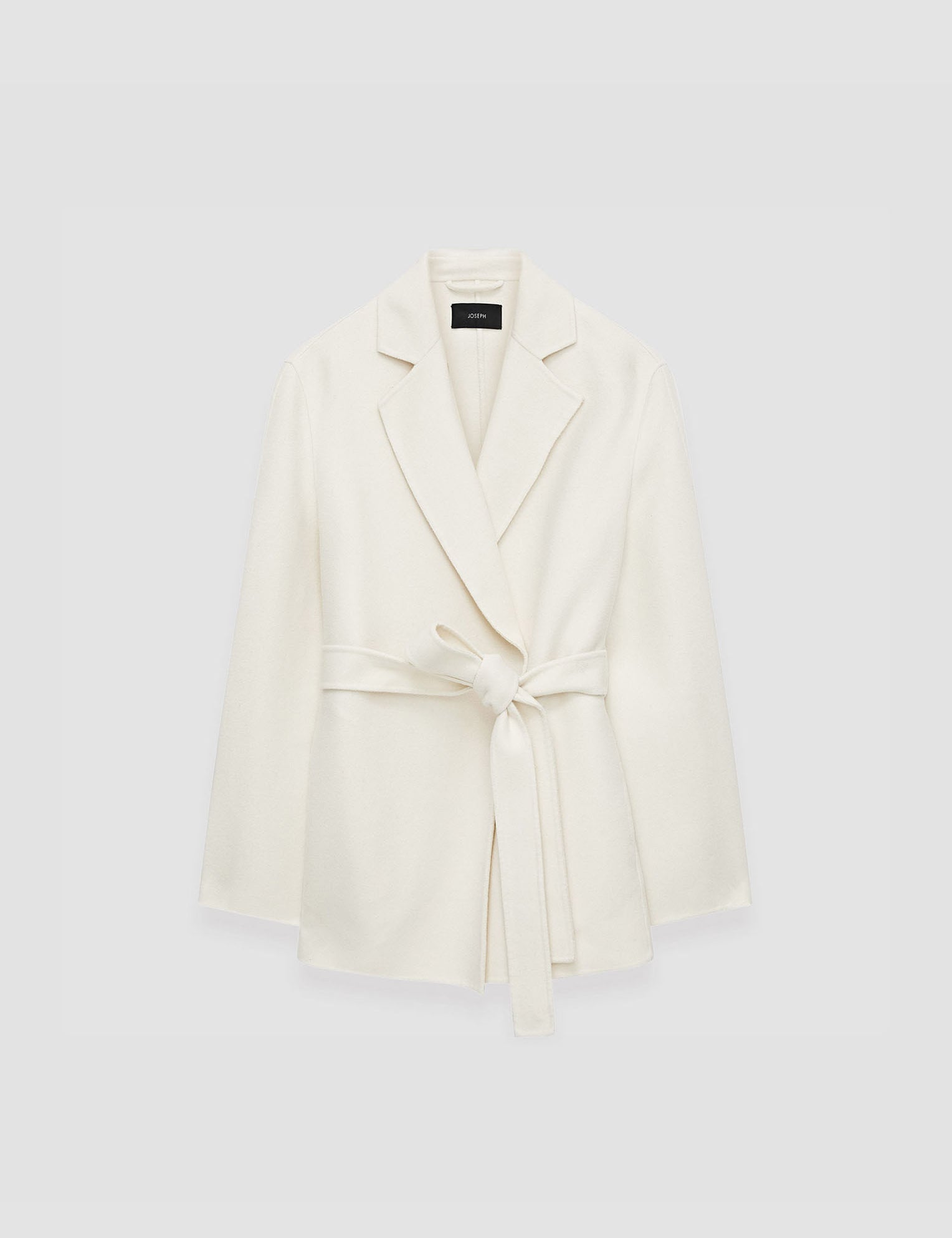 White Double Face Cashmere Cenda Coat - Joseph