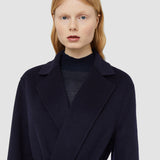 Blue Double Face Cashmere Cenda Coat - Joseph