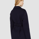 Blue Double Face Cashmere Cenda Coat - Joseph