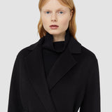 Black Double Face Cashmere Cenda Long Coat - Joseph