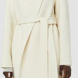 White Double Face Cashmere Cenda Long Coat - Joseph