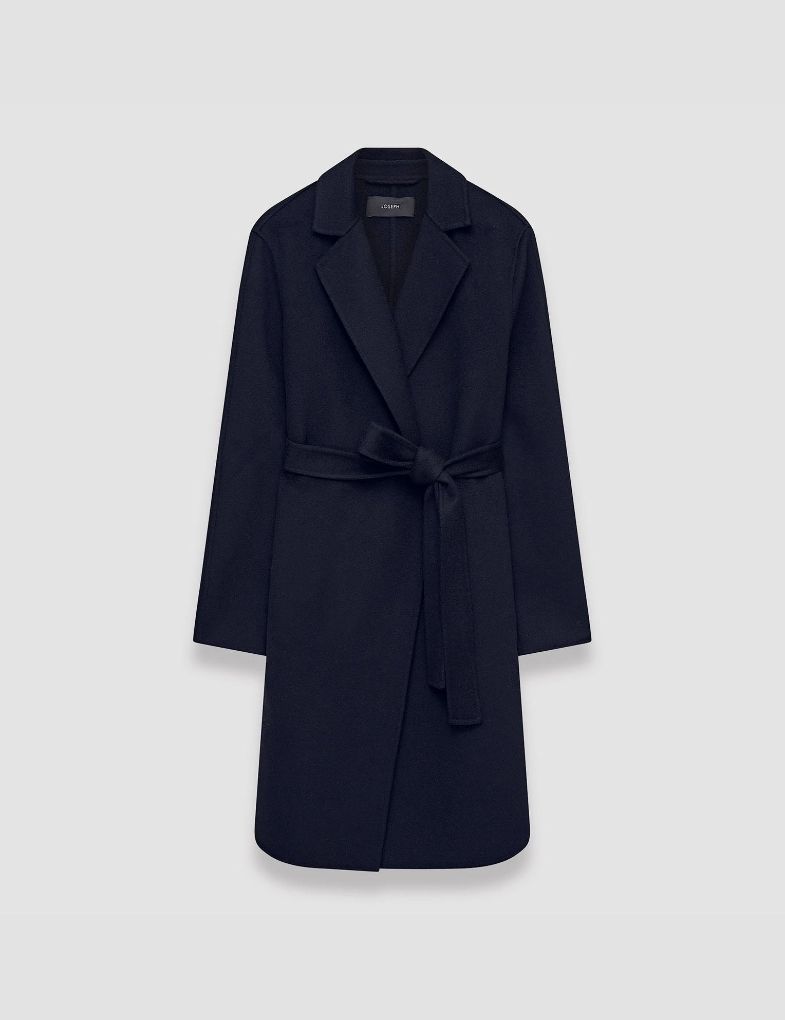 Blue Double Face Cashmere Cenda Long Coat - Joseph