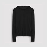 Black Cashair Round Neck Jumper - Joseph