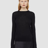 Black Cashair Round Neck Jumper - Joseph