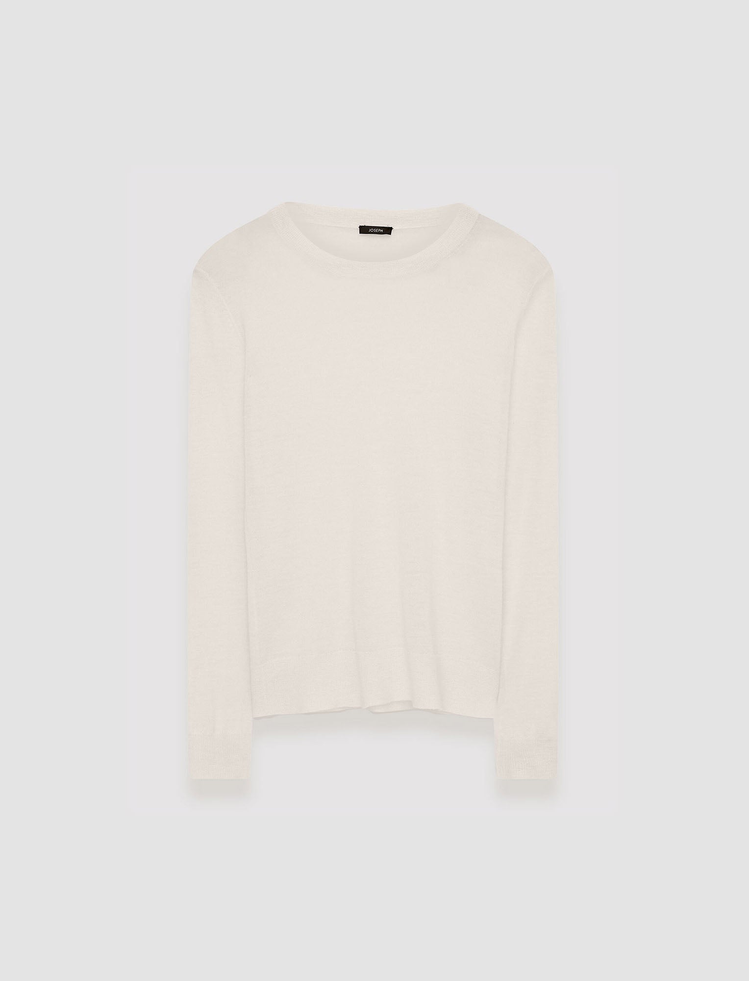 white-cashair-round-neck-jumper-JOSEPH