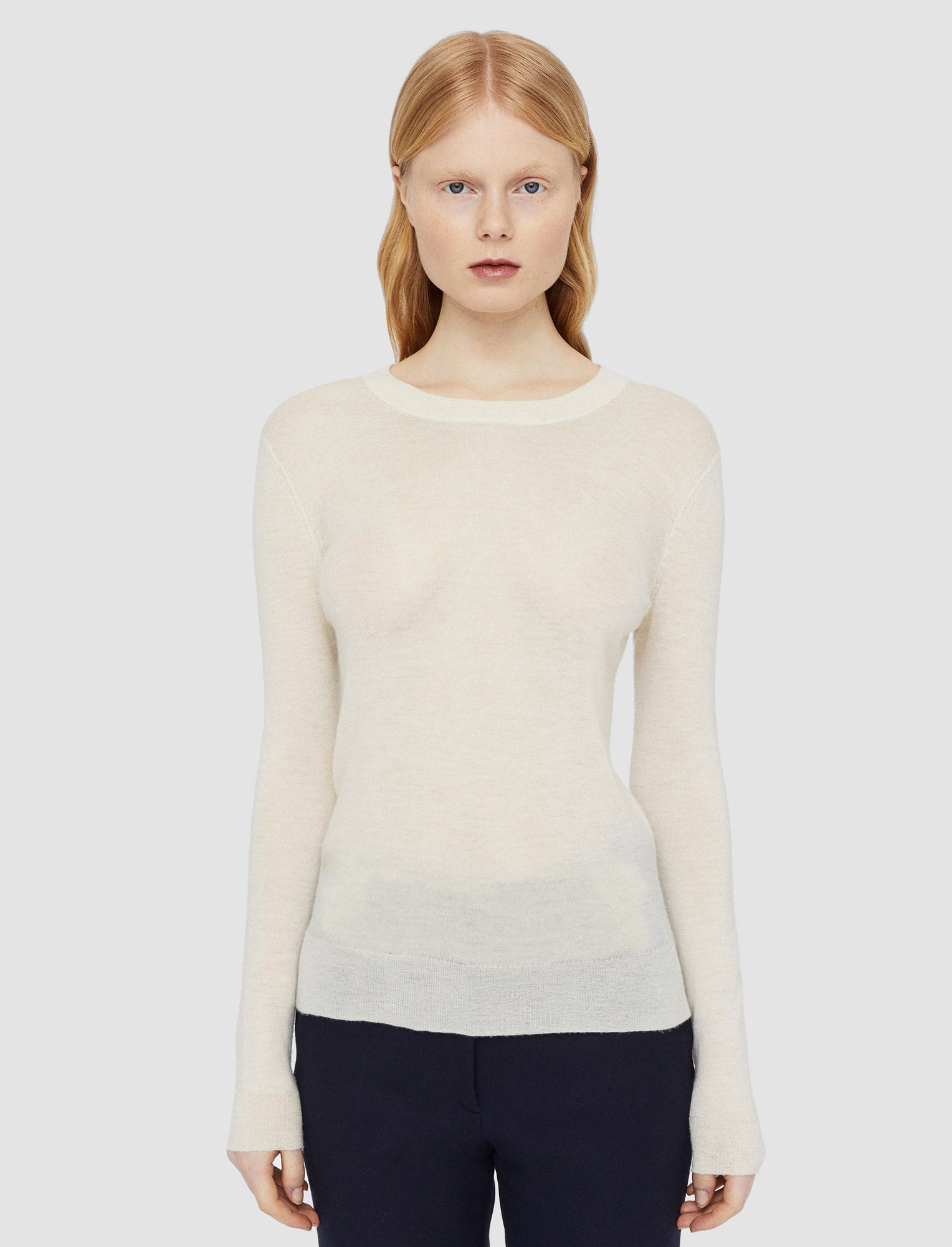 white-cashair-round-neck-jumper-JOSEPH