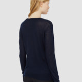 Blue Cashair V Neck Jumper - Joseph